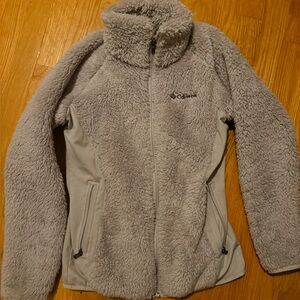 Columbia Gray Sherpa Jacket